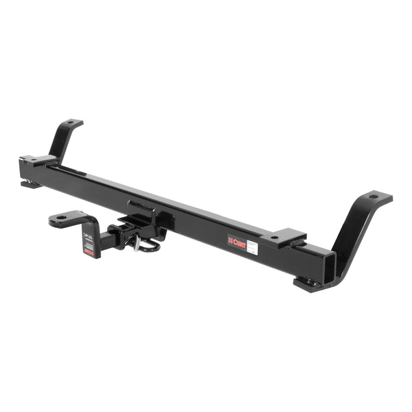CURT 110413 Class 1 Trailer Hitch with Ball Mount, 1-1/4-Inch Receiver, Select Ford Mustang