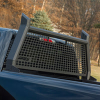 ARIES 1110107 AdvantEDGE Black Aluminum Truck Headache Rack Cab Protector for Select Ford F-250, F-350 Super Duty
