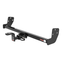 CURT 111813 Class 1 Trailer Hitch with Ball Mount, 1-1/4-Inch Receiver, Select Chevrolet, Geo Prizm, Toyota Corolla