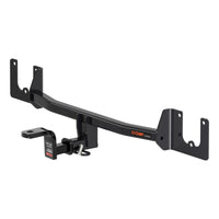 CURT 114843 Class 1 Trailer Hitch with Ball Mount, 1-1/4-Inch Receiver, Select Toyota Prius C