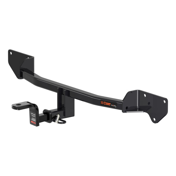 CURT 115233 Class 1 Trailer Hitch with Ball Mount, 1-1/4-Inch Receiver, Select Toyota Prius C