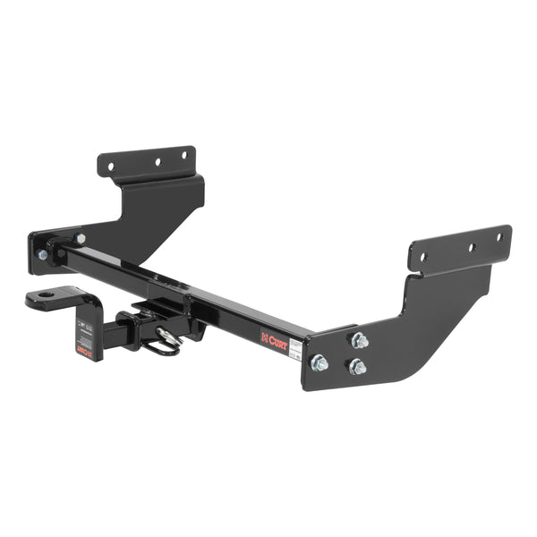 CURT 122173 Class 2 Trailer Hitch with Ball Mount, 1-1/4-Inch Receiver, Select Volkswagen EuroVan, Transporter