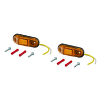 ARIES 1500240 Jeep Fender Flare LED Side Marker Lights, DOT-Approved