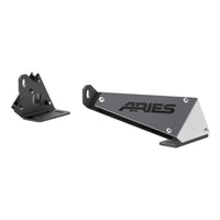 ARIES 15912 Jeep Wrangler JK Hood Light Brackets, Light Bar Sold Separately