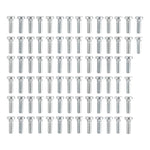 CURT 16103010 Universal Bolts for 5th Wheel Hitch Rails, 80-Pack