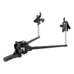 CURT 17331 Short Trunnion Bar Weight Distribution Hitch, Up to 8,000 lbs., 2-Inch Shank