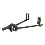 CURT 17499 TruTrack Light-Duty Trunnion Bar Weight Distribution Hitch with Sway Control, Up to 8,000 lbs., 2-Inch Shank