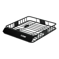 CURT 18115 Roof Rack Rooftop Cargo Carrier, 41-1/2-Inch x 37-Inch x 4-Inch