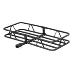 CURT 18145 Cargo Basket Hitch Trailer Hitch Cargo Carrier, 500 lbs. Capacity, 46-1/2-Inch x 17-1/2-Inch x 5-1/2-Inch, Fits 1-1/4 or 2-Inch Receiver