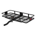 CURT 18153 Cargo Basket Hitch Trailer Hitch Cargo Carrier, 500 lbs. Capacity, 60-Inch x 23-1/2-Inch x 5-1/2-Inch, Fits 2-Inch Receiver