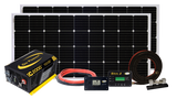 SOLAR ELITE:  380 WATT SOLAR & IC-2000W/100A 50 ATS SYSTEM