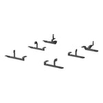 ARIES 2051110 Mounting Brackets for AeroTread Running Boards, Sold Separately