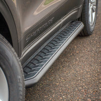 ARIES 2051967 AeroTread 67-Inch Black Stainless Steel SUV Running Boards, Brackets Sold Separately