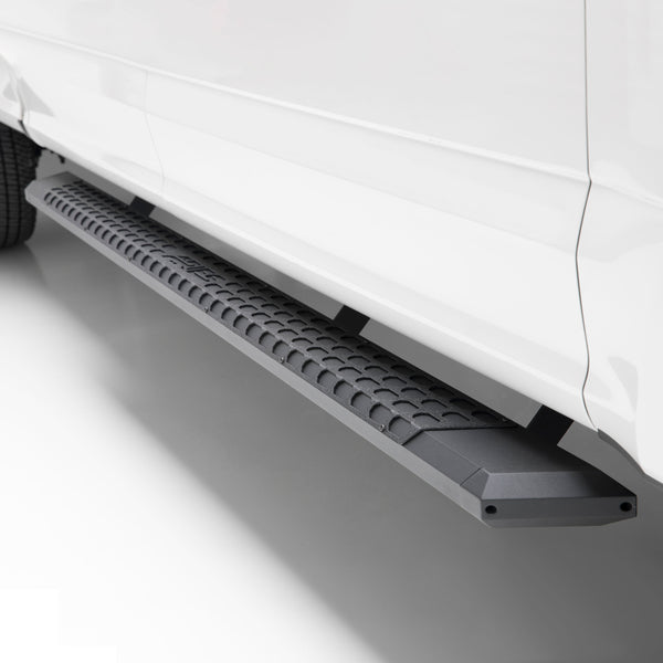 ARIES 2055975 AdvantEDGE Black Aluminum 75-Inch Truck Running Boards, Brackets Sold Separately