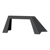 ARIES 2081100 TrailChaser Black Steel Front Jeep Bumper Angular Brush Guard Only