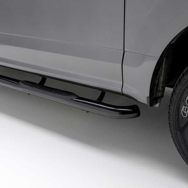 ARIES 213045 3-Inch Round Black Stainless Steel Nerf Bars, Select Ford F-150, F-250, F-350 Super Duty