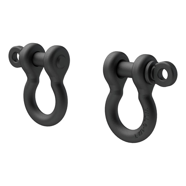 ARIES 2166071 Heavy-Duty Tow Hooks D-Ring Shackles, 12,500 lbs. Capacity