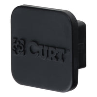 CURT 22271 Rubber Trailer Hitch Cover, Fits 1-1/4-Inch Receiver