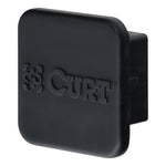 CURT 22272 Rubber Trailer Hitch Cover, Fits 2-Inch Receiver