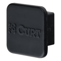 CURT 22276 Rubber Trailer Hitch Cover, Fits 2-Inch Receiver