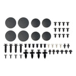 CURT 22322 Assorted Automotive Trim Panel Retainers & Frame Hole Plugs, 50 Pieces