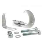CURT 22401 Bolt-On Chrome Steel Tow Hook with Spring Clip, 10,000 lbs. Capacity