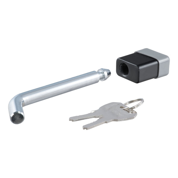 CURT 23021 Trailer Hitch Lock, 5/8-Inch Pin Diameter, Fits 2-Inch, 2-1/2-Inch or 3-Inch Receiver