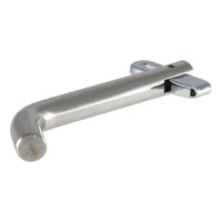 CURT 23581 Stainless Steel Swivel Trailer Hitch Pin, 1/2-Inch Pin Diameter, Fits 1-1/4-Inch Receiver