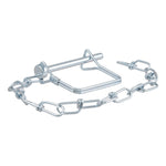 CURT 25013 Trailer Coupler Pin with 12-Inch Chain, 1/4-Inch Diameter x 2-3/4-Inch Long