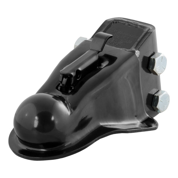 CURT 25330 Channel-Mount Adjustable Trailer Coupler, Accepts 2-5/16-Inch Hitch Ball, 14,000 lbs.