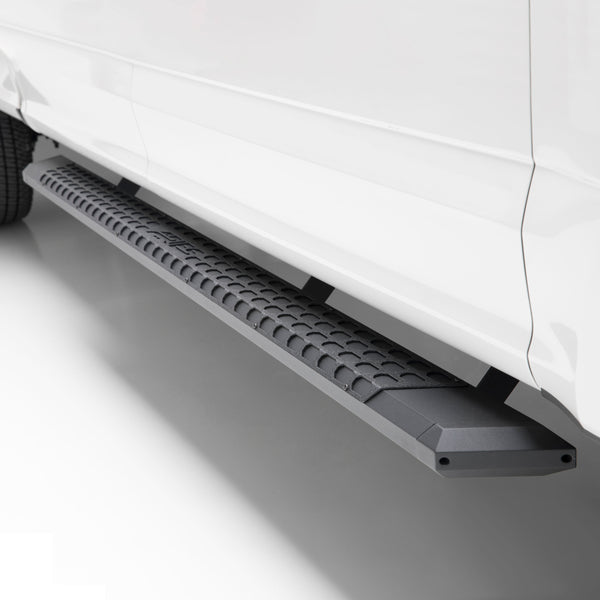 ARIES 2556007 AdvantEDGE Black Aluminum 53-Inch Truck Running Boards for Select Ford F-150