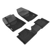 ARIES 2804509 StyleGuard XD Black Custom Floor Liners, Select Jeep Cherokee, 1st and 2nd Row