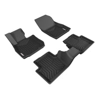 ARIES 2804909 StyleGuard XD Black Custom Floor Liners, Select Mazda CX-3, 1st and 2nd Row