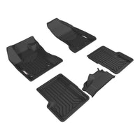 ARIES 2808109 StyleGuard XD Black Custom Floor Liners, Select Jeep Renegade, 1st and 2nd Row