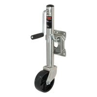 CURT 28100 Marine Boat Trailer Jack with 6-Inch Wheel, 1,000 lbs., 10-1/2 Inches Vertical Travel