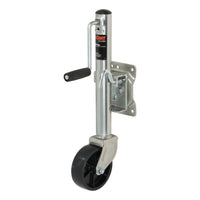CURT 28112 Marine Boat Trailer Jack with 6-Inch Wheel, 1,200 lbs., 11 Inches Vertical Travel