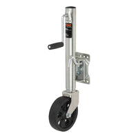 CURT 28116 Marine Boat Trailer Jack with 8-Inch Wheel, 1,500 lbs., 11 Inches Vertical Travel
