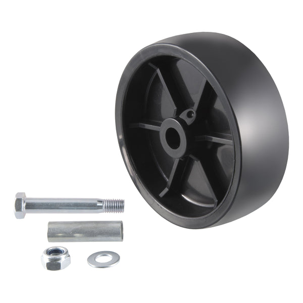 CURT 28912 6-Inch Replacement Boat Trailer Jack Wheel