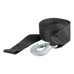 CURT 29007 2-Inch x 20-Foot Nylon Winch Strap with Hook, 4,000 lbs.