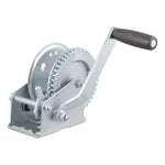 CURT 29424 Manual Hand Crank Boat Trailer Winch, 1,200 lbs. Capacity