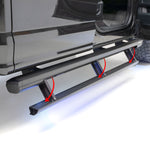 ARIES 3048351 ActionTrac 83-Inch Powered Running Boards, Retractable Side Steps, Select Toyota Tundra Extended Crew Cab