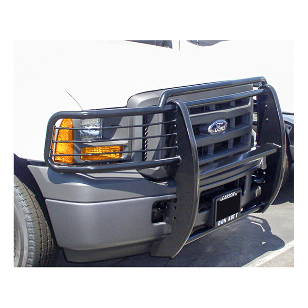ARIES 3057 1-1/2-Inch Black Steel Grill Guard, Select Ford Excursion, F-250, F-350 Super Duty