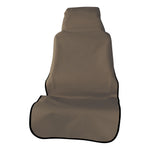 ARIES 3142-18 Seat Defender 23.5-Inch x 58.25-Inch Brown Universal Bucket Car Seat Cover Protector