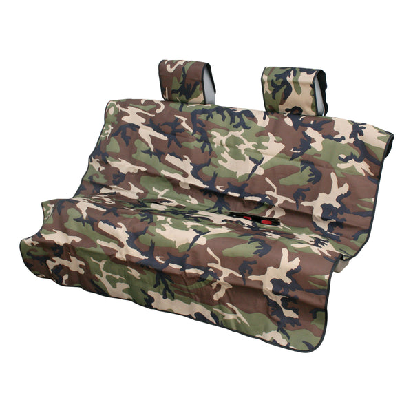 ARIES 3146-20 Seat Defender 58-Inch x 55.5-Inch Camo Universal Bench Car Seat Cover Protector