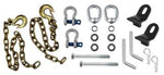 3215 Andersen Safety Chains WITH SPECIAL RAIL TABS for Ultimate Connection Rail models (incls special bolts and shackles)