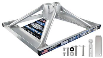 3240-TBX Andersen Base & hardware (aluminum) -incls. ball, tube, bolts, pin, NO kingpin coupler or stinger -TOOLBOX version