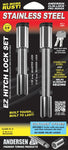 3493 Andersen Stainless Steel EZ & EZ HD Hitch ONLY Locking Pin Set (1-7/8" x 3/4" dia., 3-1/2" x 5/8" dia.)