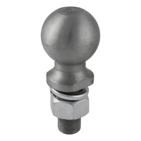 CURT 40042 Raw Steel Trailer Hitch Ball, 12,000 lbs., 2-5/16-Inch Diameter Tow Ball with 1-Inch x 2-1/4-Inch Shank