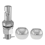 CURT 42178 1-7/8 and 2-Inch Chrome Steel Switch Ball Set, Up to 6,000 lbs. GTW