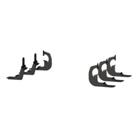 ARIES 4407 Mounting Brackets for 6-Inch Oval Nerf Bars, Sold Separately